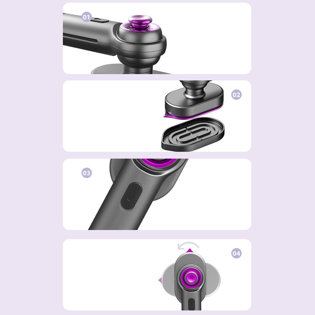 Household Small Mini Portable Wet and Dry Dual-use Rotating Folding Atomizing Steam Iron Hanging Ironing Machine