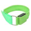 Outdoor Running LED Armband Adjustable Flashing Wristband Cycling Light Up BraceletGreen
