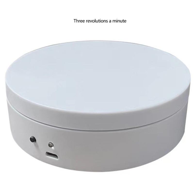 Rotating Display Stand 360 Degree Motorized Turntable Electric Rotating Turntable Display Platform Easy to Use