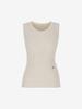 MERCIANNES Ribbed Sleeveless Top_Mb3Skn5
