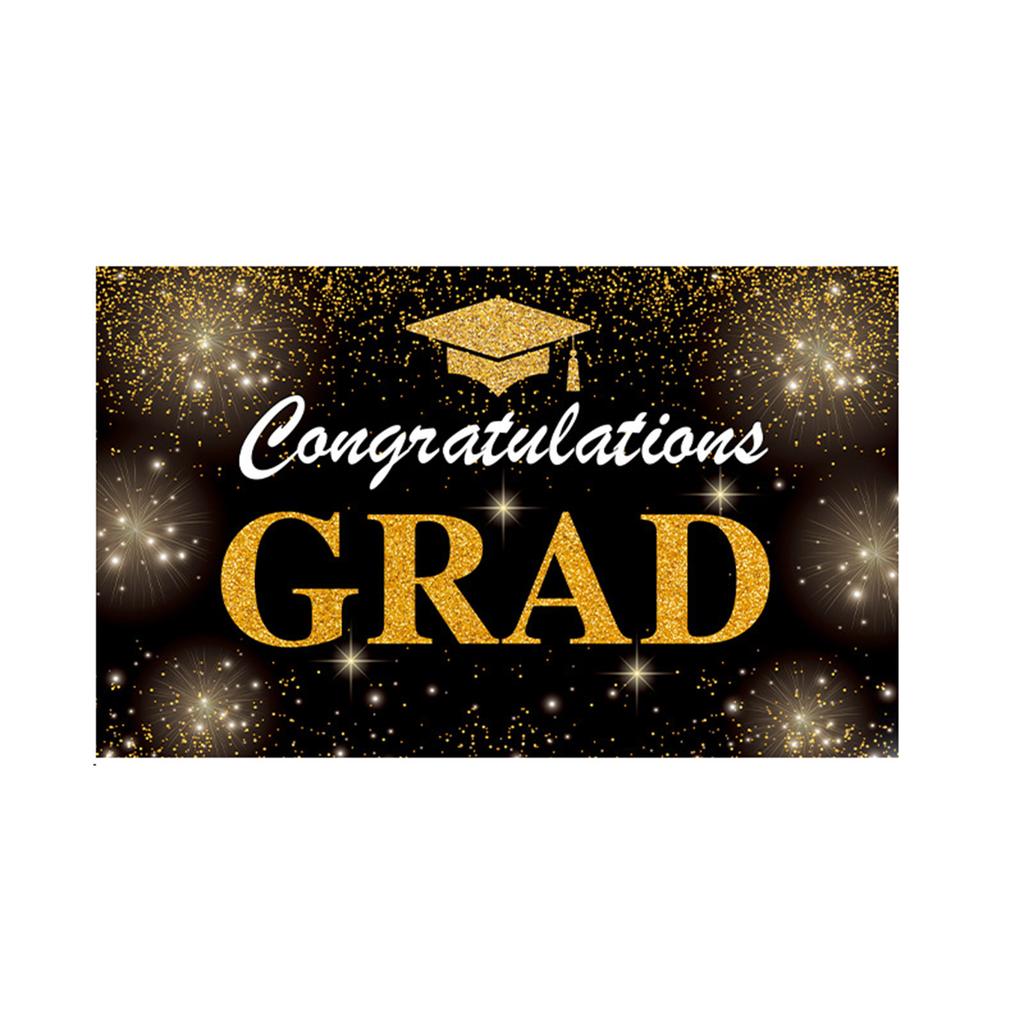 Graduation , Campus Graduation Decorations, Party Banners, Courtyard Ornaments, Background Fabric, Indoor Dining Event