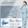 MORGEN SKY Snowboard Ski Outdoor Cold Weather Work Snow Mountain Cold Water Resistance HX421 Wear, One-Piece Jumpsuit, Wear, Snowboarding, Unisex,