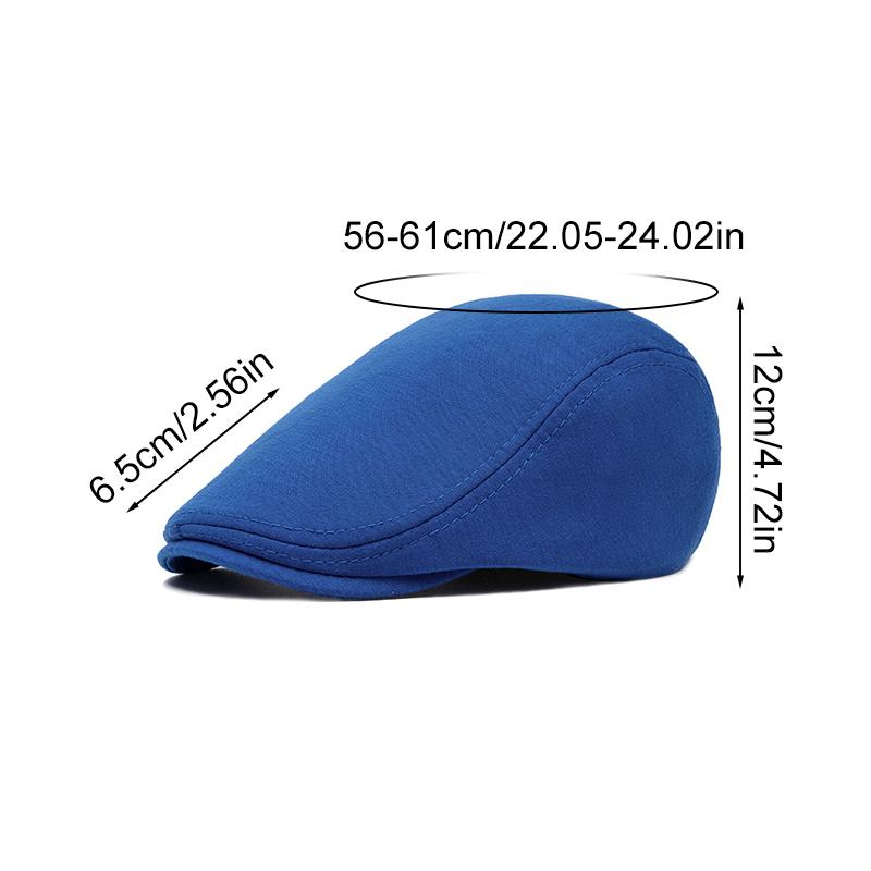 1PC Newsboy Caps Vintage Hunting Cap Winter Spring Autumn Driving Cabbie Classic Gatsbay Hat for Men Women Painter Hat Flat Hat