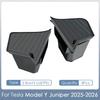 For Tesla Model Y Juniper Accessories Rear Trunk Organizer Side Storage Box Stowing Tidying for Tesla Model Y Juniper 2026 2025