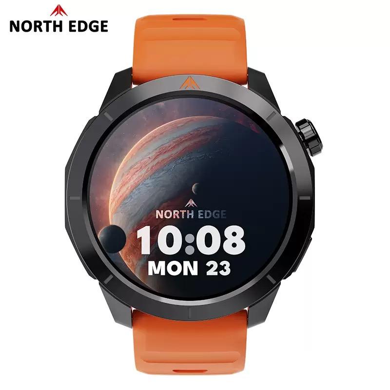 

Спортивные смарт-часы с GPS NORTH EDGE X-TREK 2 1,43 AMOLED-экран Водонепроницаемость 3 АТМ AOD Смарт-часы Bluetooth-звонок Высота Компас