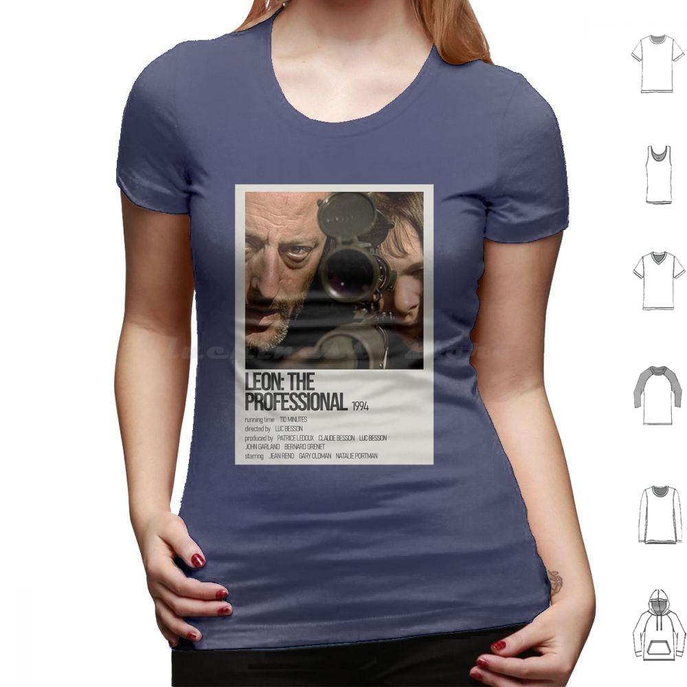 Léon Der ProfiGelb Schwarz Kunstwerk T-Shirt Baumwolle Herren Damen DIY Druck Leon Leon Der Profi Film Mathilda Natalie