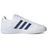 Adidas Neo Grand Court Low Top Skate Shoes Men Sneakers White Blue HP2578