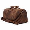 Handmade Leather Trolley Duffel Bag Mens Travel Duffel On Wheels Carry On Cabin Luggage Overnight Duffel Christmas Gift for Men and Women