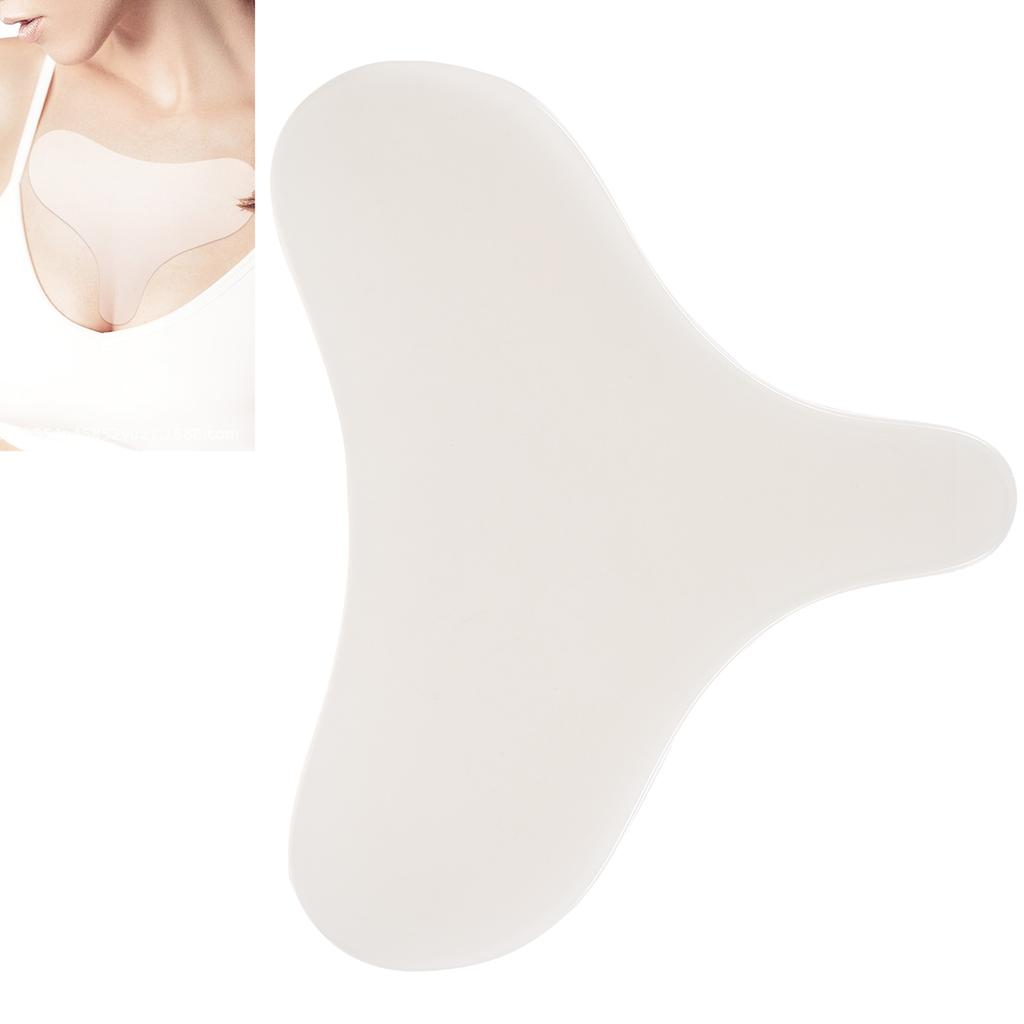 Anti Wrinkle Chest Pads Silicone T Shape Reusable Chest Patch for Lines Prevention