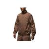 Sport Jam FW24 Moda Su Geçirmez Isınma Uzun Kollu Ceket Erkek Ceketleri Koyu Kahverengi FN5849-223