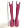 Fabio Rusconi Rubber Long Rain Boots 39 24.5 Pink Italy(USED)