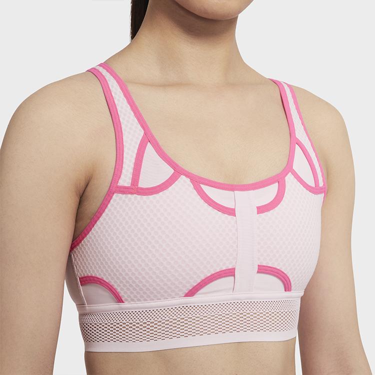 Nike Swoosh UltraBreathe Dri-FIT Medium Support Sports Bra Women Underwear Foam-Pink CJ0150-663