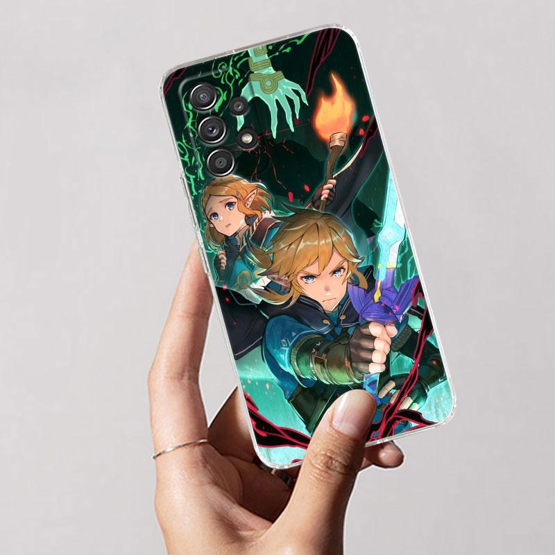 Legends-Z-Zeldas Game Clear Phone Case For Samsung Galaxy A56 A57 A37 A55 A54 A36 A35 A26 A25 A16 A17 A07 A52 A34 A73 A21s Cover