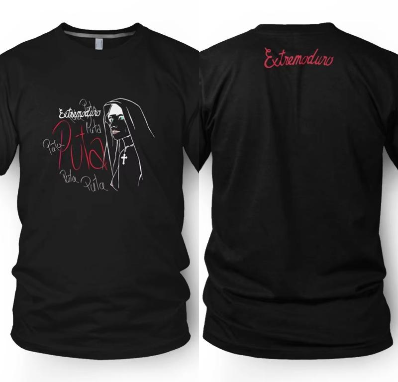 

Mens and womens cotton high street Harajuku mens and womens streetwear Heart on Fire Extremaduro rock band oversized Y2k 4XL