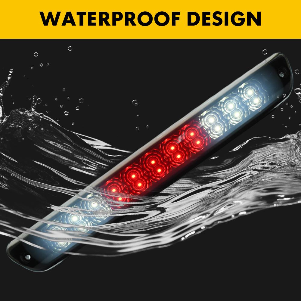 For Chevy Colorado GMC Canyon 2004-2012 Rear Third 3rd Stop Brake Lights Reverse Cargo Lamp DRL High Mount Pickup Taillight