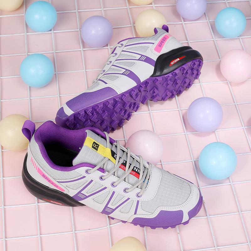 Outdoor hiking shoes women's hiking cycling shoes large size cycling shoes rubber low wear and non-slip Solomon