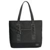 Untrack Outdoor Gear Tote Bag [Small] Fits a 14.0-inch Laptop, Made with Cordura Eco Fabric and Vegan Leather, Water-Repellent, Men's Black (Product