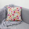 Royal Samt Stoff Polyester Zum Nähen - Motiv Blumen - Rdx2235