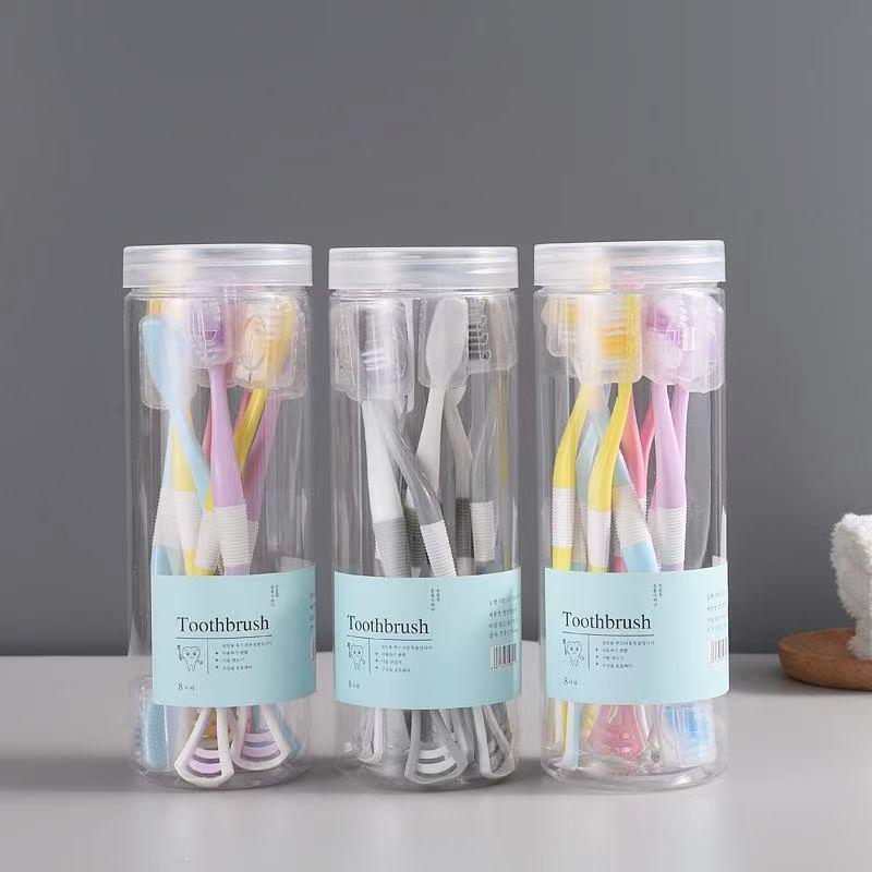 Multifunctional Silicone Tongue & Toothbrush with Soft Bristles