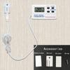 Thermometer Digital Refrigerator, Freezer, Freezer Magnetic Thermometer with Alarm Clock