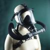 Latex Breathing Control Mask with Breathing Bottle - SM Dog Slave Training Tool & Cosplay Prop