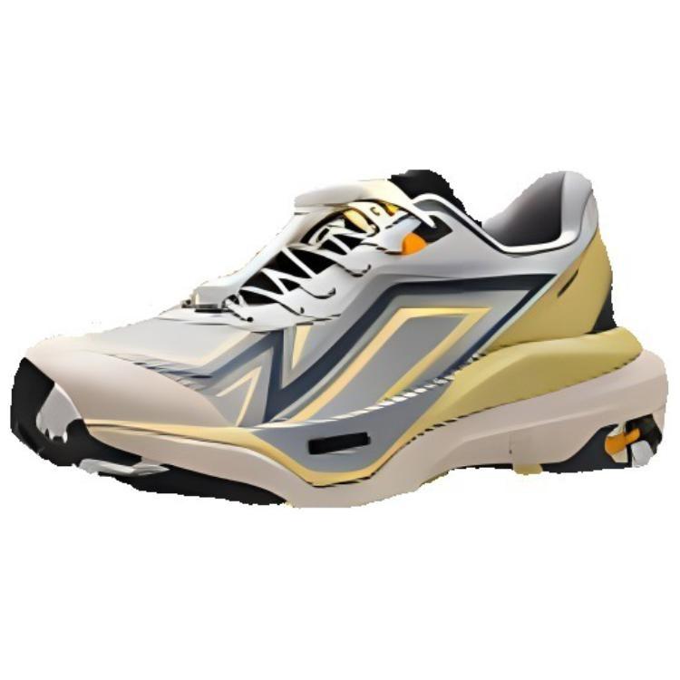 ANTA Shanyue Grey Yellow White Men s 112428863-2 EU 41