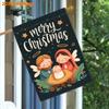 1pc a Double-Sided Garden Flag Measuring 28 by 101.6 Cm, Featuring a Winter Christmas Theme with Nativity Scenes, Marshes, And Angels, Perfect for Out