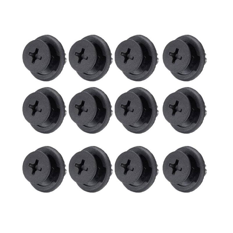 Brand New Durable 12Pcs Rivets Clips Expanding Screw Plastic for Mini