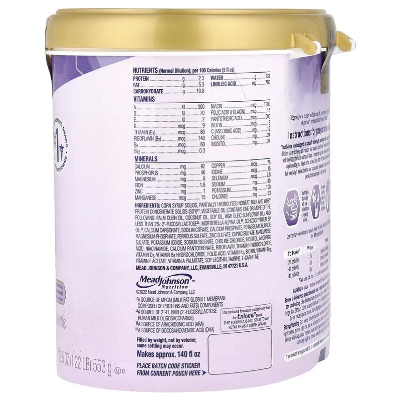 NeuroPro™ Gentlease®, Infant Formula, 0-12 Months, 19.5 oz (553 g)