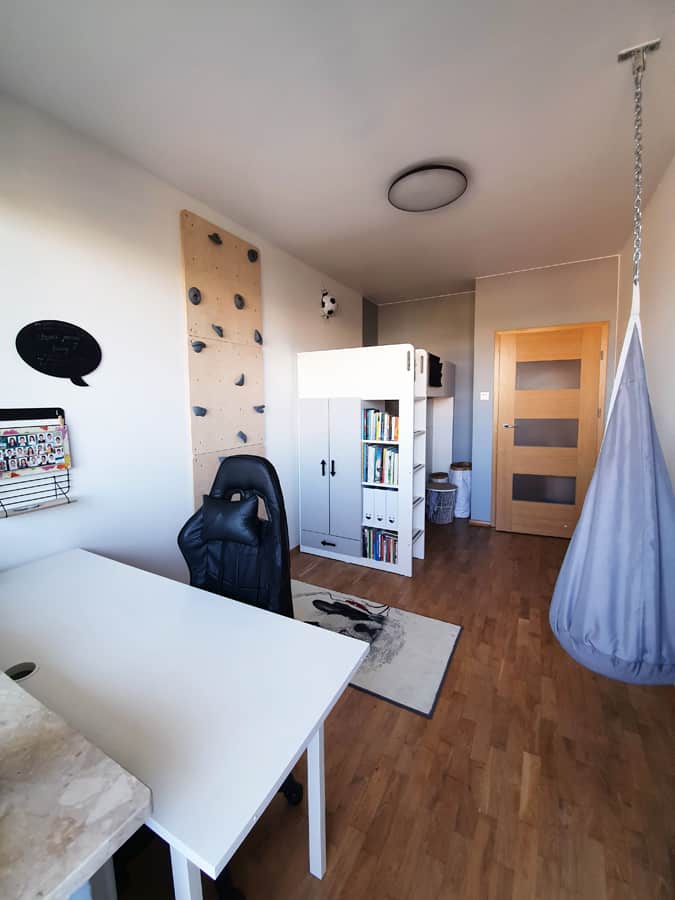 Climbing Wall Square 3 Wood - Hand Grips Black