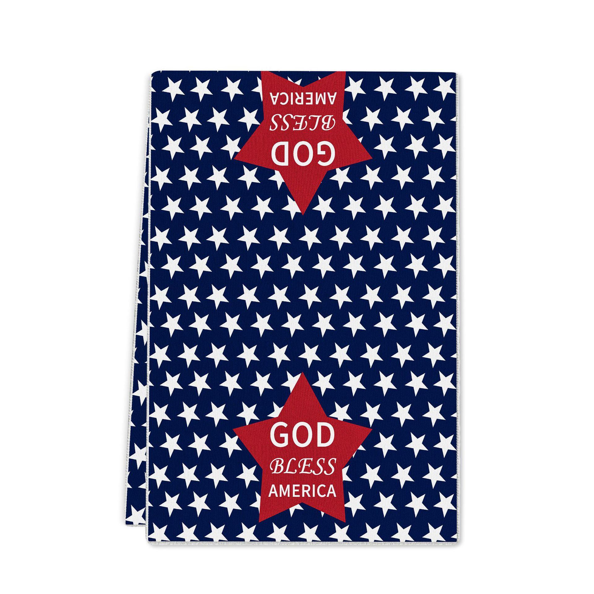 

Горячая распродажа Кухонное полотенце ко Дню памяти Патриотическое полотенце из микрофибры ко Дню независимости Полотенце для посуды с американской звездой и полосами