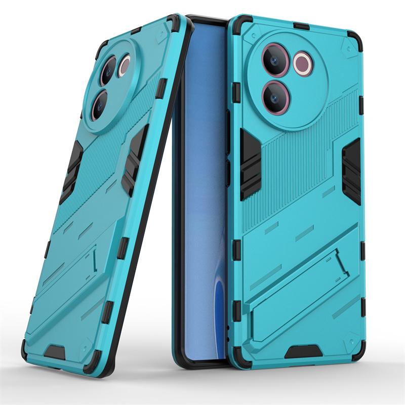 Holder Case For Vivo V40 Lite Cover For Vivo V40 Lite Capas Shockproof Kickstand Back Holder Cover For Vivo V40 Lite 5G Fundas