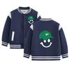 2026 Boys' Korean Style Velvet Baseball Jacket - Autumn/Winter Casual Top
