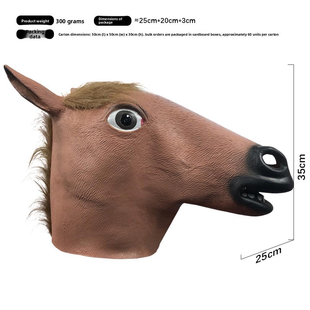 Animal Series Latex Animal Mask For Cosplay And Halloween Party Fun