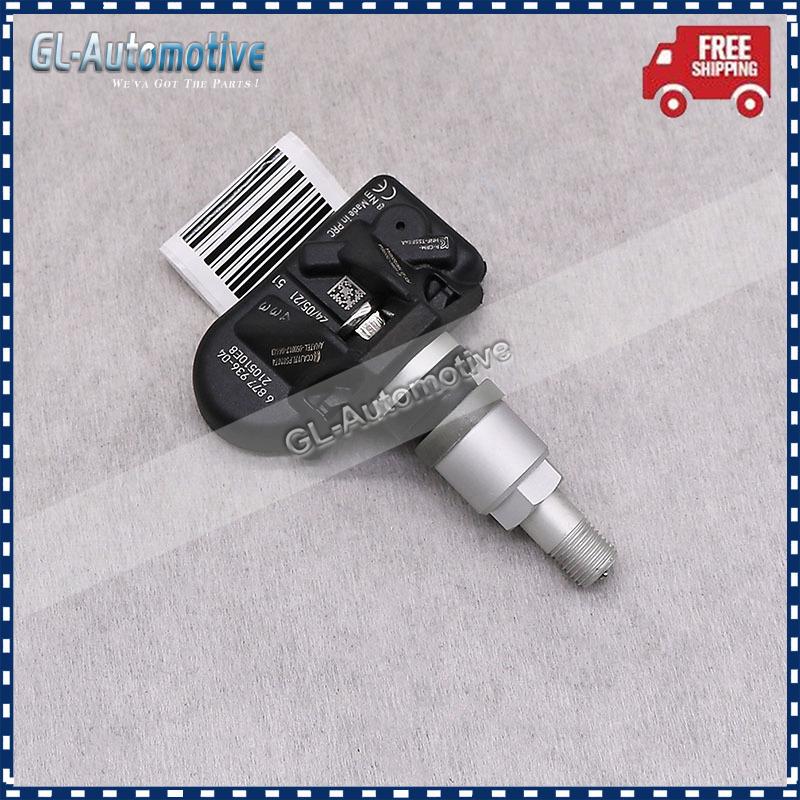4 Piezas 6877936 TPMS 433MHZ Sensor de Presión de Neumáticos para BMW G30 G31 G38 F90 G32 G11 G12 G15 G01 G02 G05 G07
