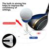 Golf Tees Height Adjustable Golf Ball Tees With Alignment Line For Precises Shots For Driving Ranges And Backyard Practice