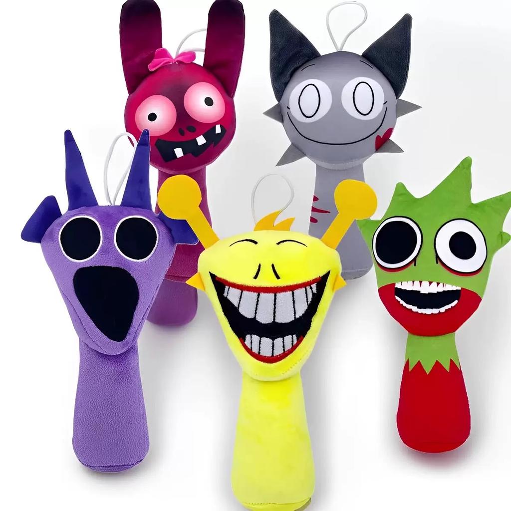 Sprunki Plüschtiere Sprunki Plüschpuppe Sprunki Spiel Cartoon Kissen Kinder Geburtstagsgeschenke Stoffpuppen Weihnachtsgeschenk