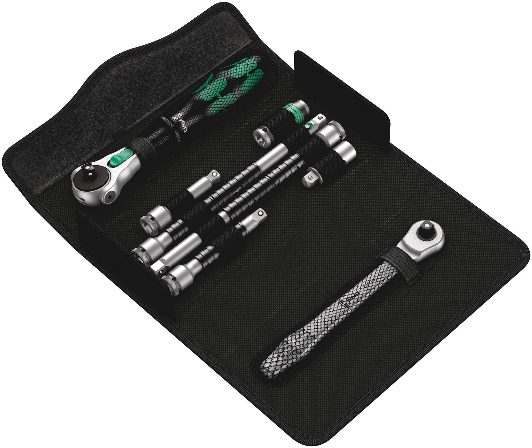

Wera 05135949001 Zyklop Drive set обычный импорт 1/4 8 предметов [японский продукт] серебряный