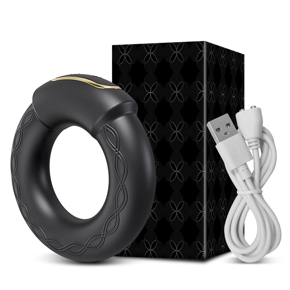 APP Vibrator for Men Delay Ejaculation Cock Ring Penis Vibrating Penis Trainer Cock Ring Glans Massager Adult Male Sex Toys