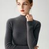 Women's Slim-Fit Pure Cashmere Knit Base Layer Sweater