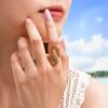 Minimalist Geometric Ring for Women,Gold Plated Stainless Steel Open Adjustable Rings,Retro Jewelry Gift