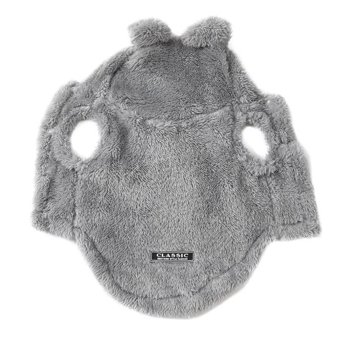 Weiche Fleece Hundekleidung Süßer Hoodie Mantel Für Kleine Mittlere Hunde Katzen Herbst Winter Welpen Kapuzenjacke Pullover Mops Kleidung