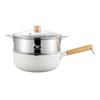 Maifan Stone Non-Stick Induction Cooker Pot for Instant Noodles, Baby Food, and Milk; Yukihira Pan, Food-Grade.