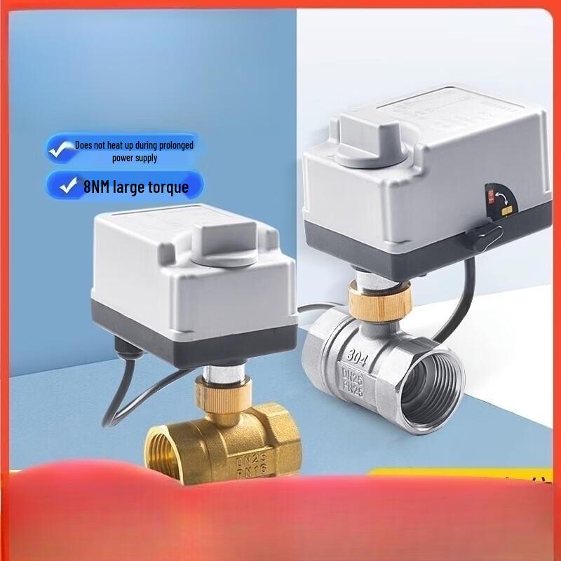 Electric Ball Valve with Manual-Auto Control