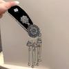 Stylish And Simple Full Diamond Geometric Hairpin, High-End Temperament Side Clip Bb Clip, Versatile Bangs Clip, Hairpin, Hair Accessories