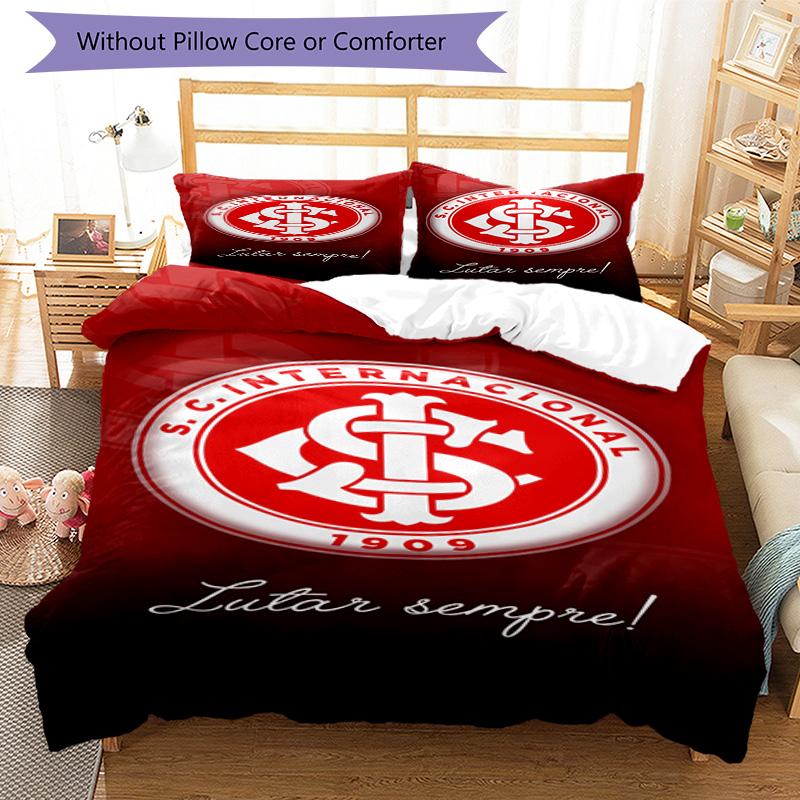SC Internacional1 Printed Pattern Duvet Cover Set – includes 1 duvet cover and 2 matching pillowcases Bedroom decor Christmas gifts