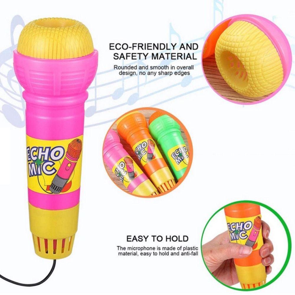 No Batteries Required Simulated Microphone Funny Baby Microphone Toy  Children's Party Gifts
