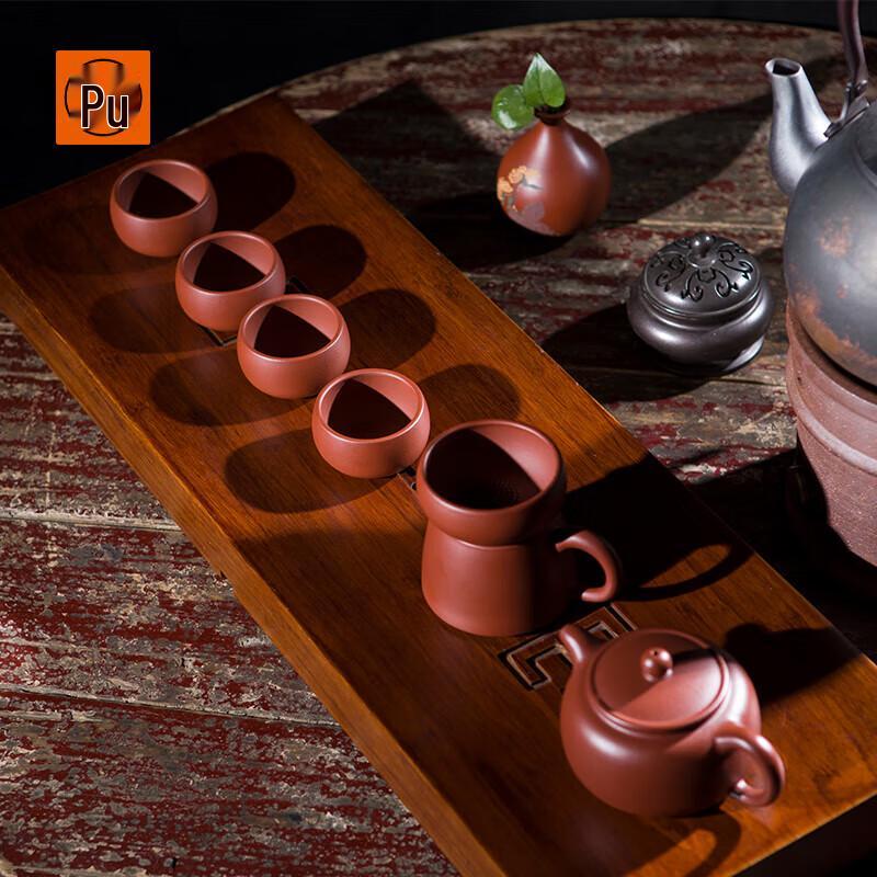 

PUSHI TEA MAKER Purple Clay Tea Set