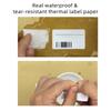 50*30mm 230 Blatt Wasserdichte Thermodrucketiketten Selbstklebende Etikettenaufkleber 2,0x1,2 Zoll Versandetiketten Für Drucker B11B21B3S