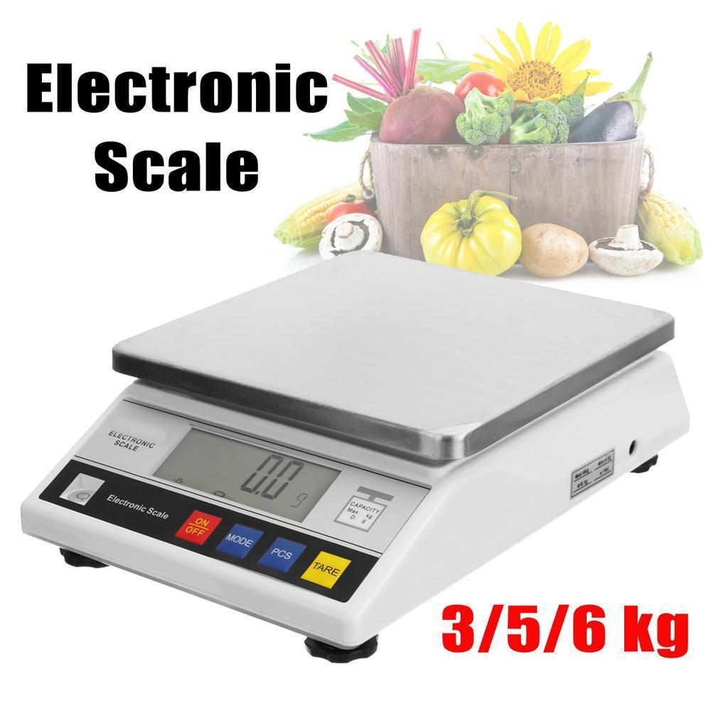 

intl 26 * 18 * 6.4 CM 6kg 0.1g Digital Electronic Diet Food Balance Weighing Postal Postal Scales 3KG
